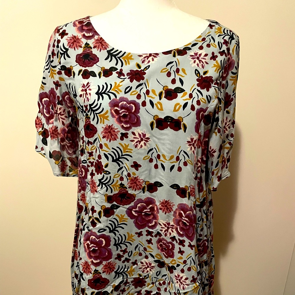 Urban Outfitters by Kimchi Blue, L, light blue floral